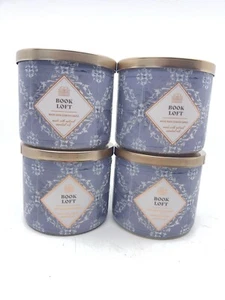 Bath And Body Works (4 piezas) LIBRO LOFT 3 mechas vela 14,5 OZ ¡Nuevo! - Imagen 1 de 2