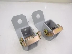 Paquete de 2 trinquetes de caja de 2" de alta resistencia con anclaje de estabilidad de placa de pie - Imagen 1 de 3