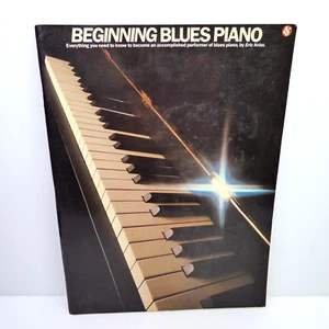 Begiining Blues Piano by Eric Kriss paperback - Picture 1 of 2