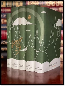 Tolkien Classics Hobbit + Lord Of The Rings + Silmarillion New Custom Gift Set - Picture 1 of 3