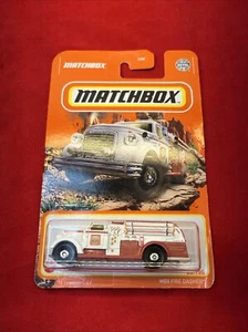 2022 Matchbox #46 MBX Fire Dasher™ (1953 GMC Model 454 AFE) WHITE | RED | FSC - Picture 1 of 2