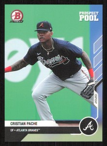2020 Bowman Next CRISTIAN PACHE Prospect Pool Baseball card ATLANTA BRAVES