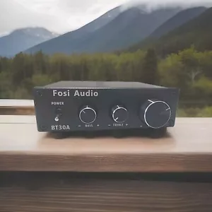 Fosi Audio BT30A Stereo Audio Amplifier 2.1 Channel Receiver Hi-Fi - Picture 1 of 5