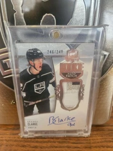 2022/23 THE CUP - BRANDT CLARKE - ROOKIE PATCH AUTOGRAPH /249 - KINGS - 3 COLOR! - Picture 1 of 2