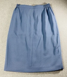 Women Elegant Dress Skirt Lined Size 11 Light Blue - Picture 1 of 2