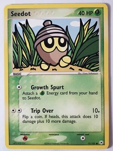 Tarjeta de Pokémon Seedot 71/101 LP - EX Hidden Legends $2 envío combinado - Imagen 1 de 2