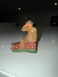 Vintage Barclay B147 951 Soldat Funkoperator ohne Antenne - Bild 1 von 3