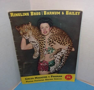 1946 RINGLING BROS und BARNUM & BAILEY Zirkuszeitschrift & Programm - Bild 1 von 8