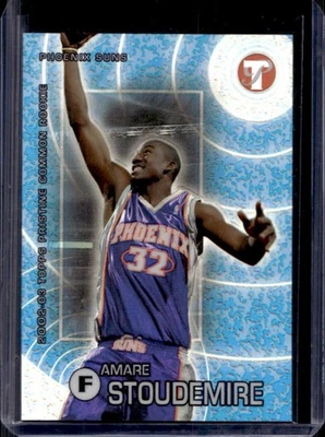 2002-03 Topps Pristine Amare Stoudemire Refractor Rookie RC #/1899 Suns - Image 1 of 2