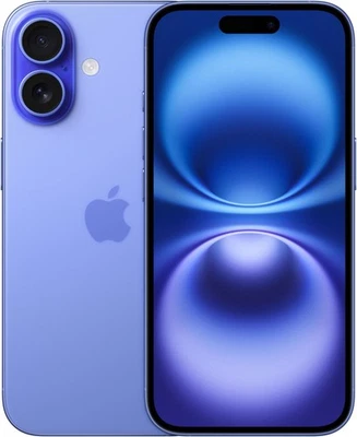 Apple iPhone 16 - 128GB Ultramarine / Blau - Differenzbesteuert - Bild 1 von 4