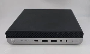 HP EliteDesk 800 G3 Mini Desktop i5-6500T/16GB DDR4/256GB SSD NVME/Win11 Pro - Picture 1 of 3