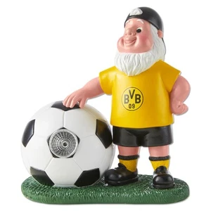 Borussia Dortmund BVB Gartenzwerg mit LED Ball - Bild 1 von 5