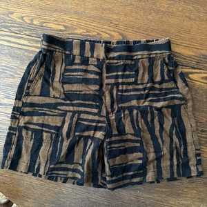 Banana Republic Linen Blend Shorts Size Small Pockets - Picture 1 of 6
