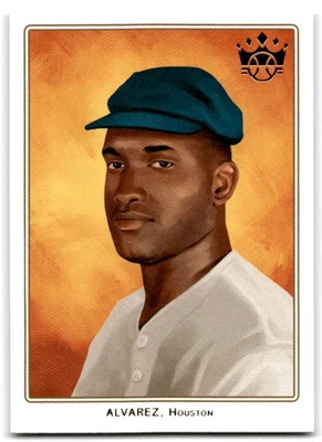 2020 Panini Diamond Kings DK 206 RC Yordan Alvarez Rookie Houston Astros #DK15 - Image 1 of 2