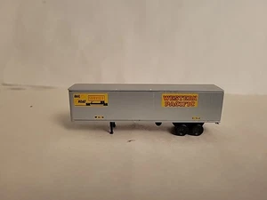 Con-Cor Semi Truck Box Delivery Trailer Western Pacific N-Scale Fast Shipping - Picture 1 of 6