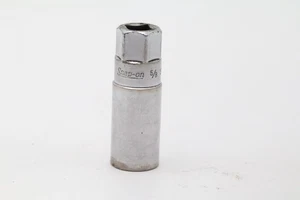 Snap-on S9706 USA 3/8” Drive 6-Point 5/8” Spark Plug Socket Chrome Vintage Tool - Picture 1 of 4