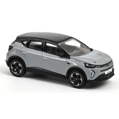 RENAULT CAPTUR 2024 CERAMIC GREY & BLACK 1:64 Norev Auto Stradali Modellino Nuov - Immagine 1 di 2