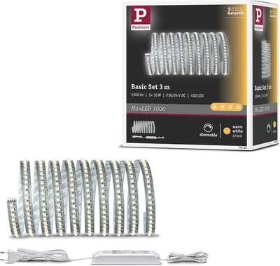 70588 Set Base Function Maxled 1000 3M Luce Calda 40W 230/24V 75VA Argento - Immagine 1 di 4