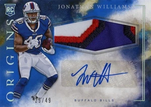 2016 - Panini - Origins Autograph Patch Rookie - Jonathan Williams   (025/049) - Picture 1 of 1