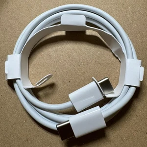 Genuine Apple USB-C to USB-C 1M Charging Data Cable MUF72ZM/A NEW For iPad - Picture 1 of 5