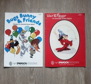 Paragon Needlecraft Walt Disney Bugs Bunny Cross Stitch Pattern Books - Picture 1 of 2