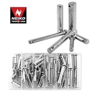60pc CLEVIS PIN SURTIDO CONJUNTO 21 TAMAÑOS DIFERENTES - Imagen 1 de 1