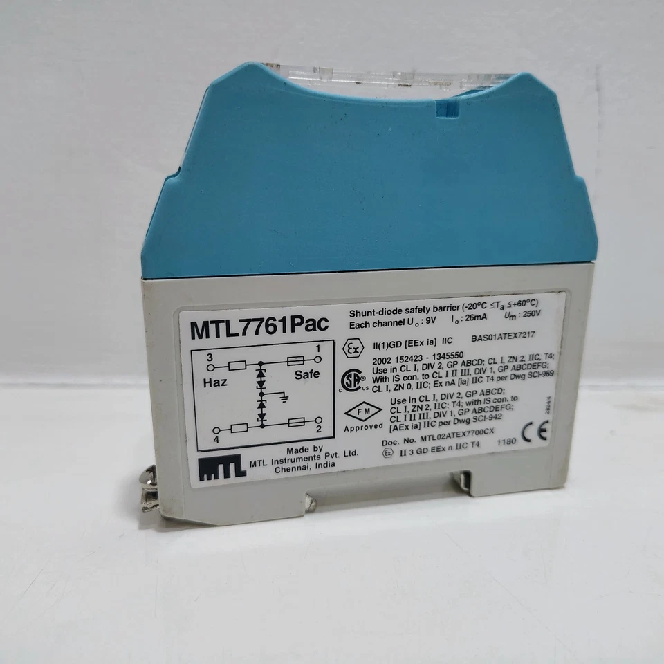 MTL MTL7761PAC INTRINSICALLY SAFE BARRIER - Image 1 of 4