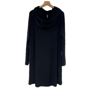Torrid Sleep Black Cowl Neck Dress - Size 2X - Picture 1 of 5