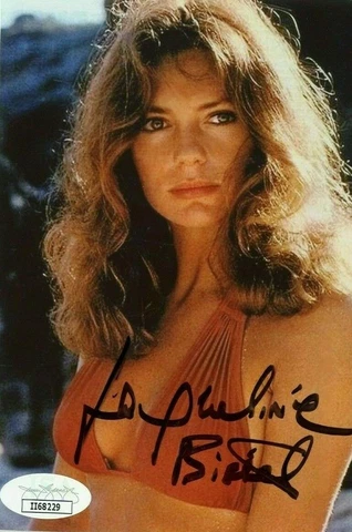 JACQUELINE BISSET SIGNED 4X6 PICTURE PHOTOGRAPH JSA CERTIFIED MODEL BOOBS Cover