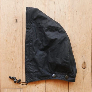 rrp £36 Mens / Womens Barbour navy plain detachable waxed hood - Picture 1 of 4