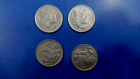 Greece Coin Lot Of 20 Drachmas Selini 4 Pieces  #S1257