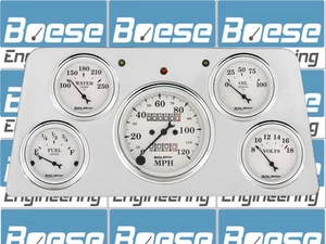 1960-1961 GMC Billet Aluminum Gauge Panel w Auto Meter Gauges - Picture 1 of 4