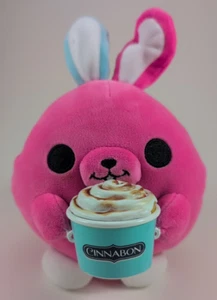 Zuru Snackles Britney Coniglietto Rosa Coniglio 8" Peluche Cannona Snack Serie 1 - Foto 1 di 6