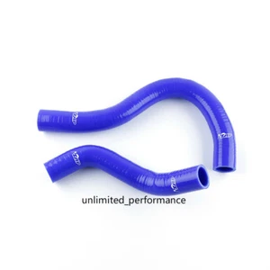 FOR HONDA CIVIC Si EP3 K20A 2002-2005 03 04 05 3-PLY BLUE SILICONE RADIATOR HOSE - Picture 1 of 7