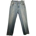 Levis 501 Button Fly Mens Jeans Vintage 90s 32x30 Made USA 100% Cotton Lgt Wash