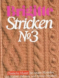 Brigitte Stricken No 3 Plastische Muster 1985 auf 155 Seiten - Bild 1 von 5