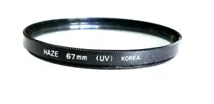 67mm UV Haze Protection Filter - NEW - Picture 1 of 4