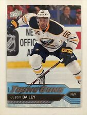 2016-17 Upper Deck Young Guns Rookie #246 Justin Bailey YG RC Buffalo Sabres