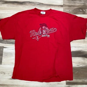 Boston Red Sox Shirt Mens XL Adidas Crew Neck Short Sleeve Tee 2005 - Picture 1 of 6