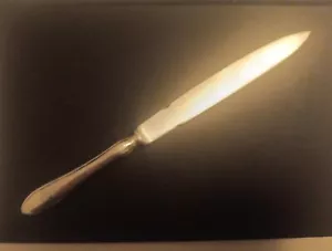Antique Sheffield 1921 Sterling Silver Handled Letter Opener John Sanderson & So - Picture 1 of 9