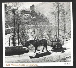 1964 -- ATTELAGE DEVANT LE VILLAGE D EVOL 3S254 - Picture 1 of 1