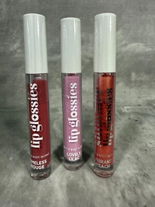 Bath & Body Works Lip Glossies 0.11 oz Lovely Lilac Vibrant Peach Timeless Rouge - Picture 1 of 7