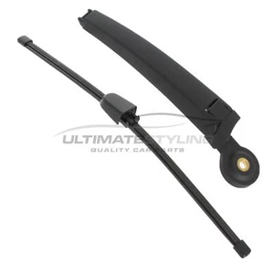 Rear Windscreen Wiper Arm & Blade Set 35 cm 14 Inch Volkswagen Touareg 2003-2011 - Picture 1 of 3