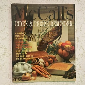 McCall's Vintage Recipe reminder ~1965 Cookbooks Index! - Picture 1 of 3