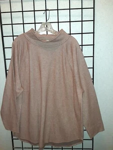 AVA & VIV Hi Neck Long Sleeve Soft Thick Pullover Tunic Size 3X - Picture 1 of 6