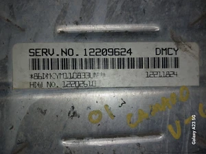 2001 Chevrolet Camaro ECU 12209624 - Picture 1 of 2