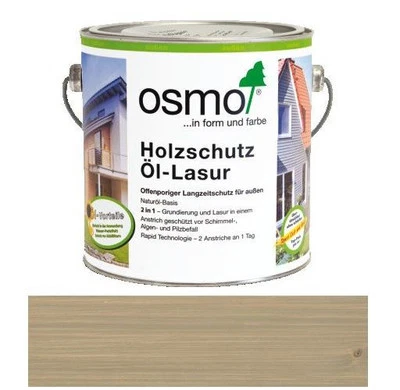 Osmo Holzschutz Öl-Lasur Basaltgrau 2,5 l TOP NEUWARE - Bild 1 von 2