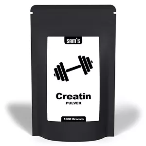 1000 g — Creatin Monohydrat Pulver, Mesh 200 Kreatin — ohne Zusätze, 100 % rein - Bild 1 von 6