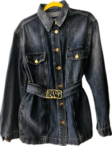 PINKO Jeans Hemd / Jacke ;NEU; Größe: IT 44 (D38) Denim blue - Bild 1 von 3