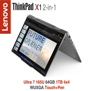 ThinkPad X1 2-in-1 Yoga Gen 9 Ultra 7 165U WUXGA Touch 64GB 1T 2Y Premier Plus - Picture 1 of 14